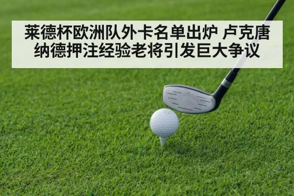 professional golfer teeing off